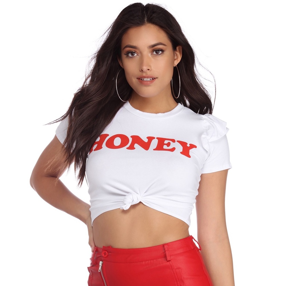 Women’s “Honey” Crop Top